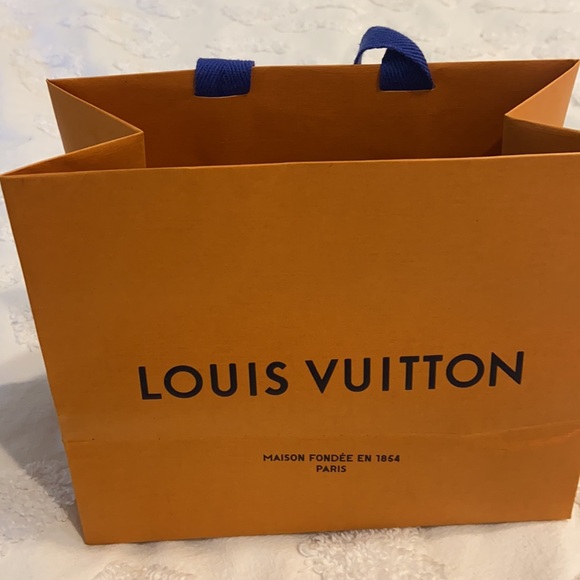 Louis Vuitton Bags Authentic Louis Vuitton Orange Shopping Bag